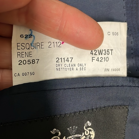 Coppley suit in like new condition - Picture 4 of 8